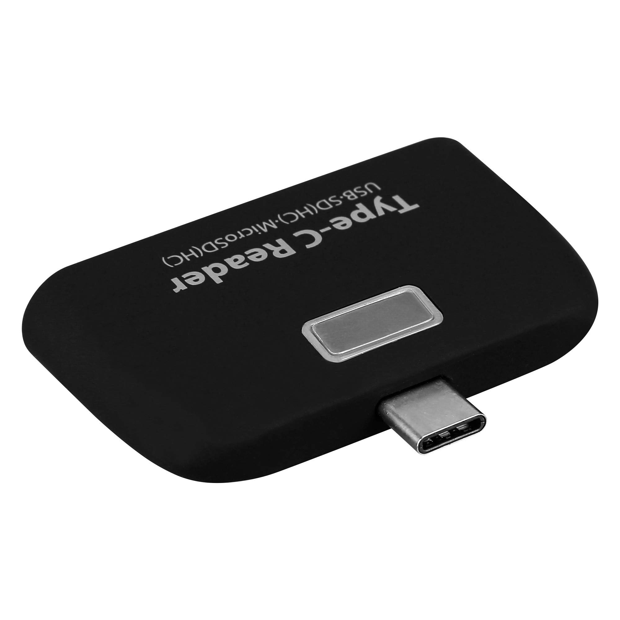 Universal USB-C Card Reader for Nintendo Switch, Smartphone, Android - SD, Micro SD, USB Adapter (Black) - Perfect for Gaming, Travel & Data Transfer
