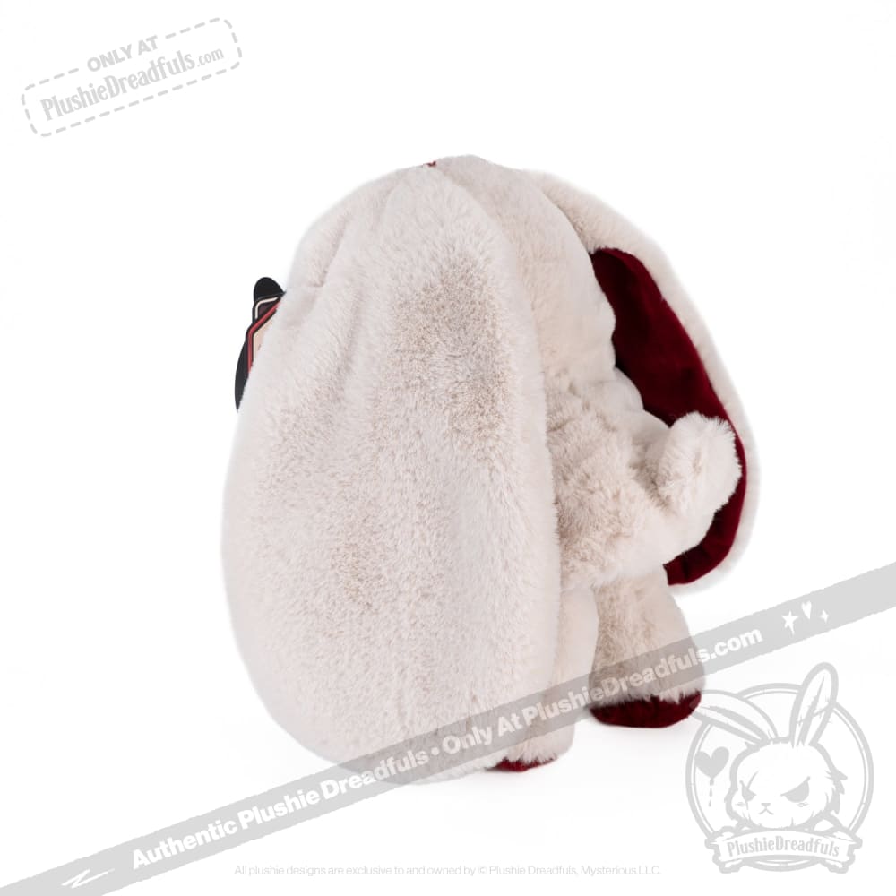 Plushie Dreadfuls Love Rabbit Plush Puppet - Soft Stuffed Animal Toy for Kids & Adults, Perfect for Cuddling, Gifts, and Home Decor
