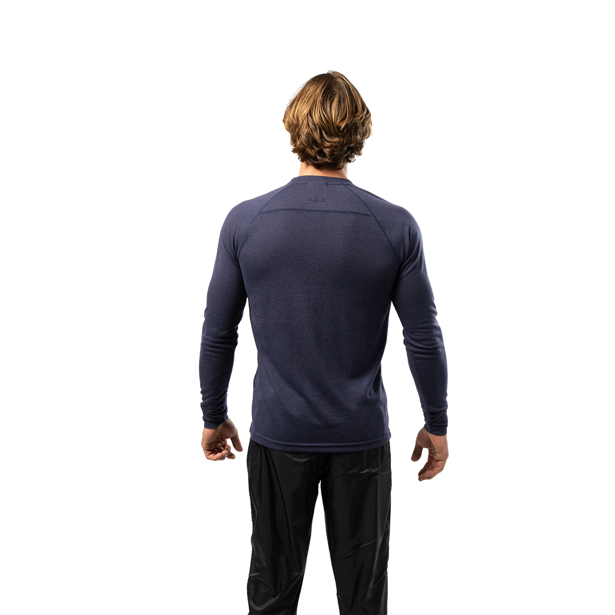 Bauer FLC Merino Wool Long Sleeve Tech Tee for Men - Moisture Wicking & Odor Resistant Performance Shirt for Hockey, Skiing & Outdoor Activities
