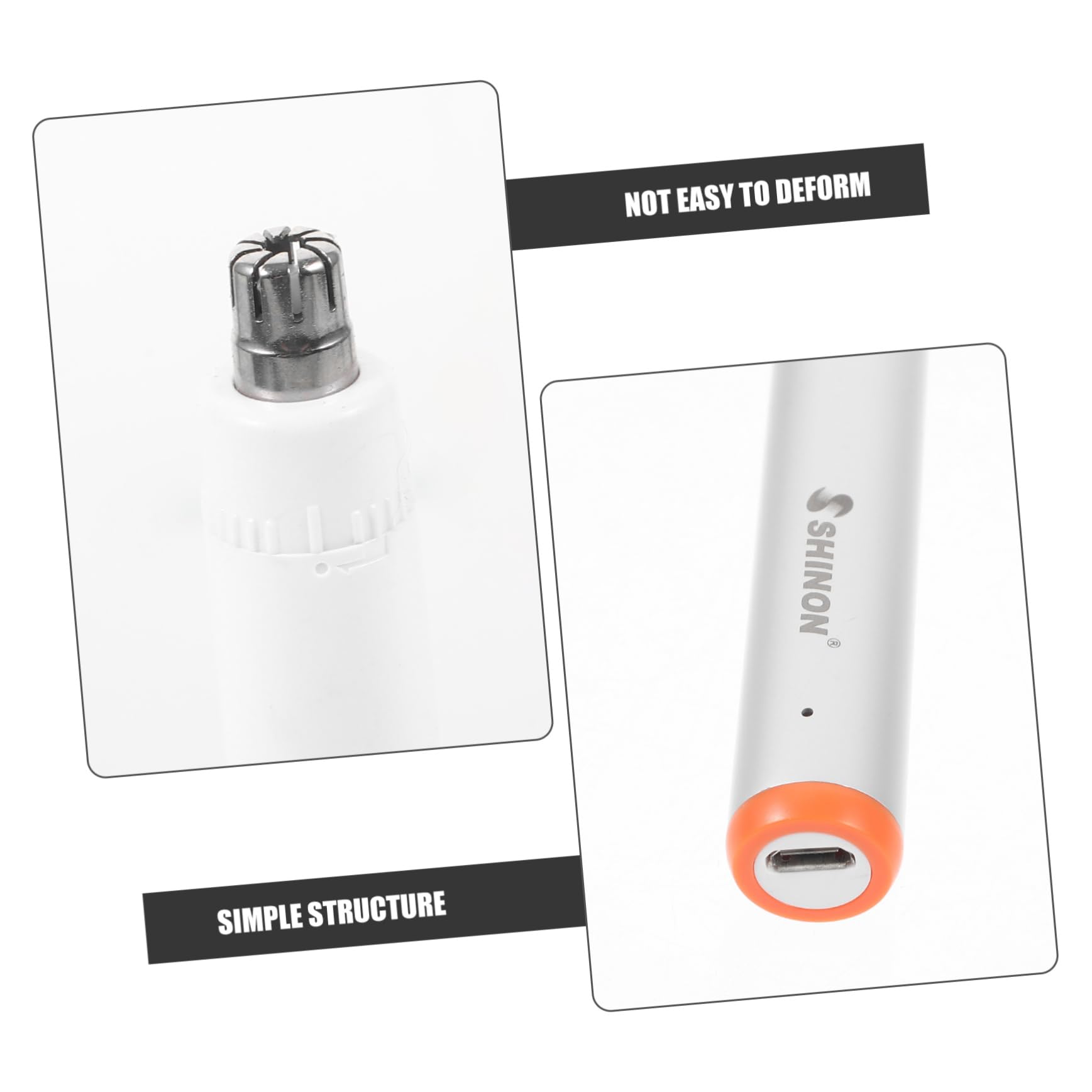 iPetboom Electric Nose & Ear Hair Trimmer for Men & Women - Rechargeable Personal Grooming Kit with Precision Blades - Perfect for Eyebrows, Nose Hair, and Ear Hair Removal at Home or Travel
