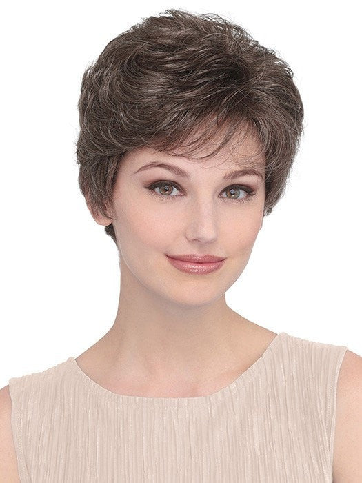 Carla Petite Synthetic Wig with Mono Top - Natural Looking Short Hair Wig for Women - Perfect for Daily Wear, Cosplay & Costume Parties