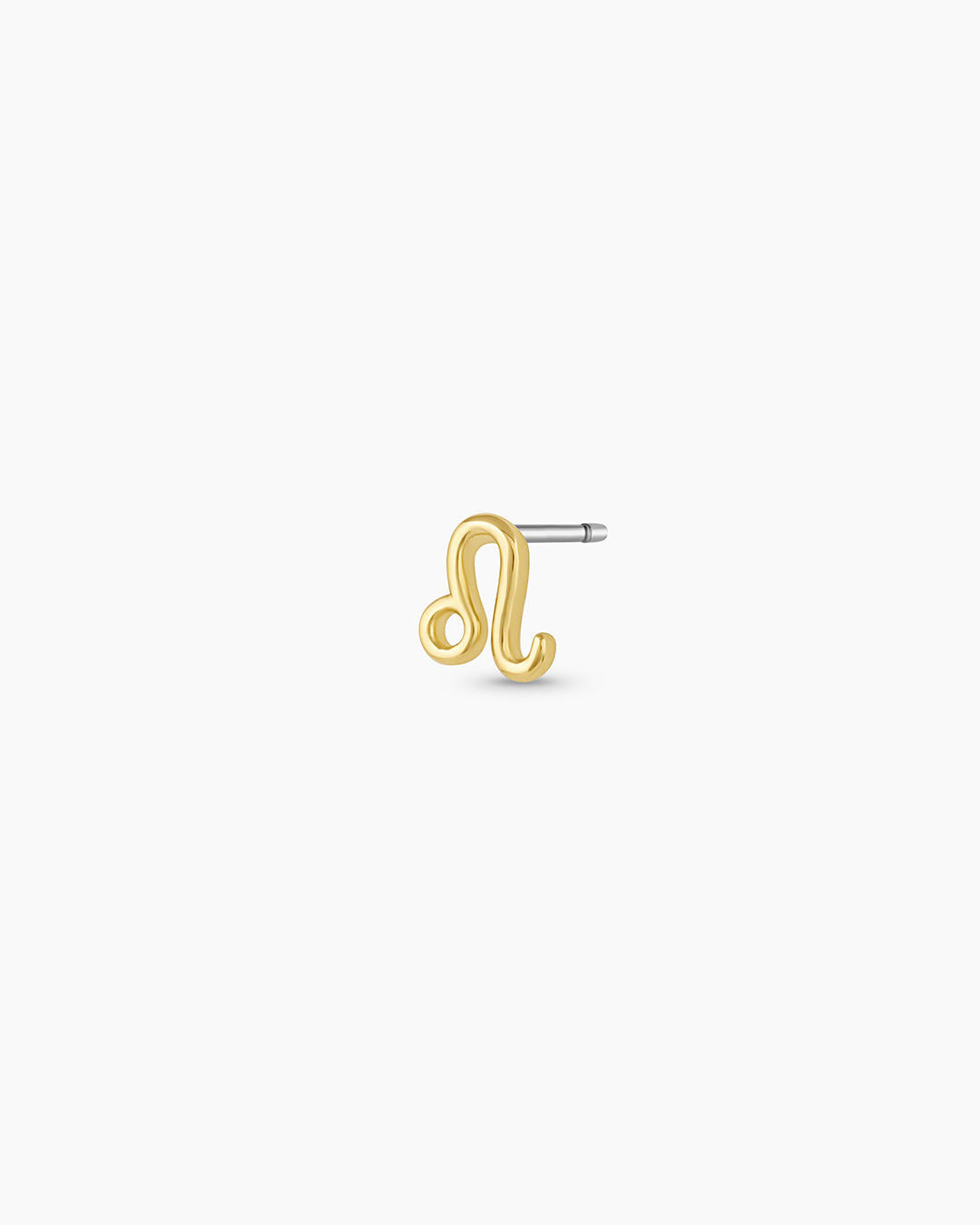 Zodiac Single Stud Earrings - Gold Plated Zodiac Sign Jewelry for Women - Perfect for Daily Wear, Gifts & Special Occasions