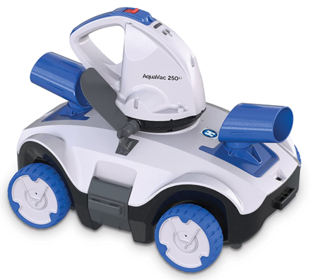 Hayward W3RCH200CU AquaVac 250 Li Cordless Robotic Pool Cleaner - Automatic Pool Vacuum for Flat-Bottom Pools | Efficient Cleaning for Inground & Above Ground Pools | Perfect for Backyard, Vacation Homes & Commercial Use