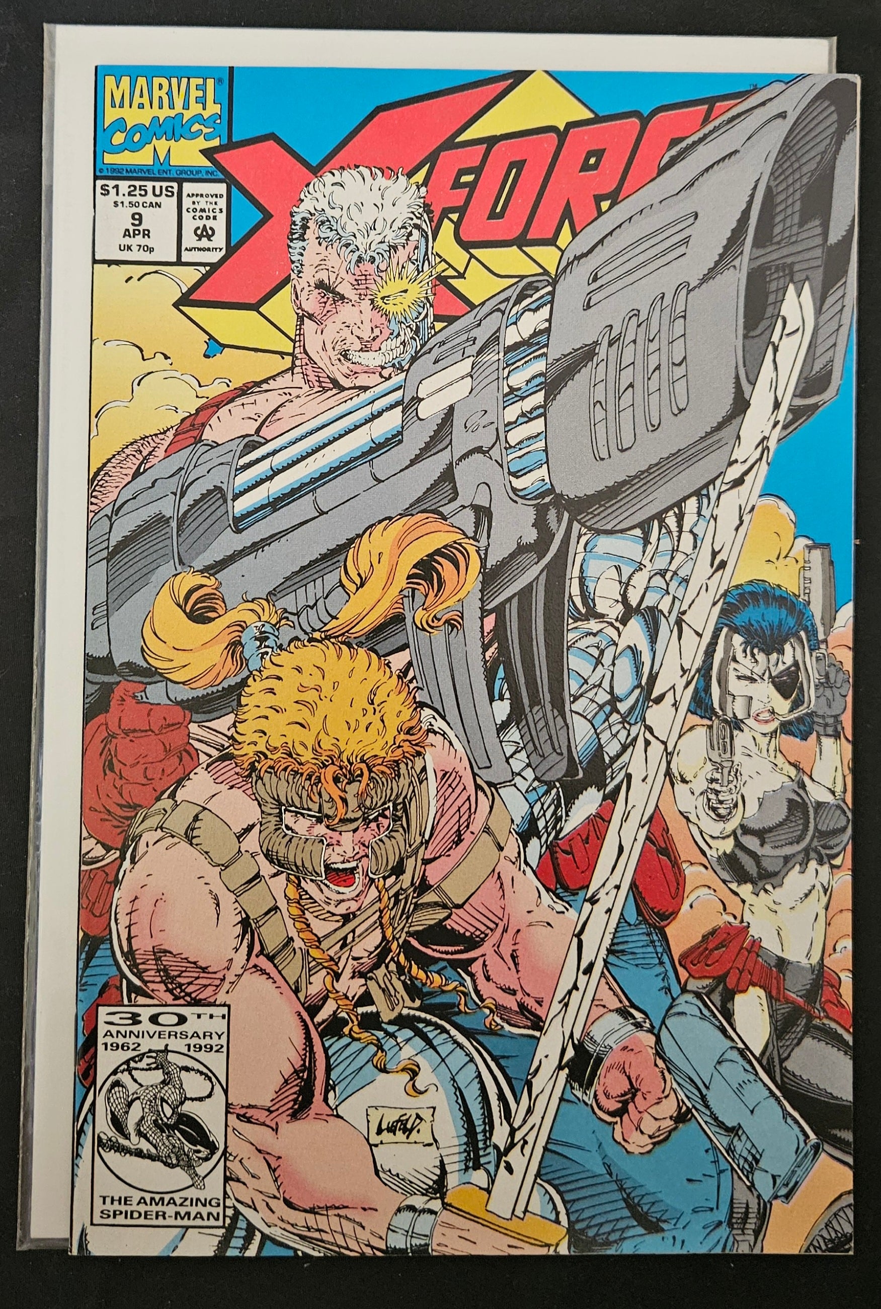 X-Force #9 (May 1992) - Marvel Comics - Rare Collectible Comic Book for Superhero Fans & Comic Collectors - Perfect for Display, Gifts, and Investment