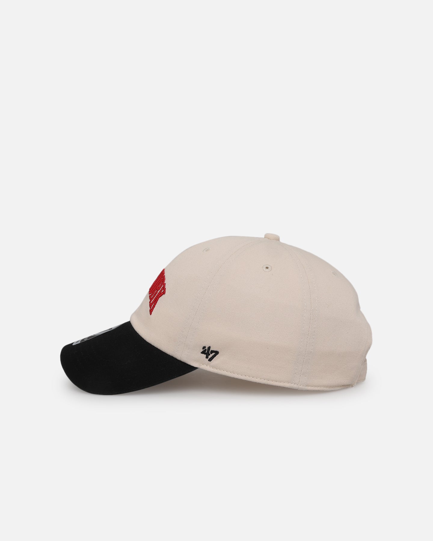 New York Yankees 'City of NY Script' 47 Clean Up Strapback Cap - Natural/Black - Adjustable Snapback Hat for Baseball Fans & Streetwear Fashion