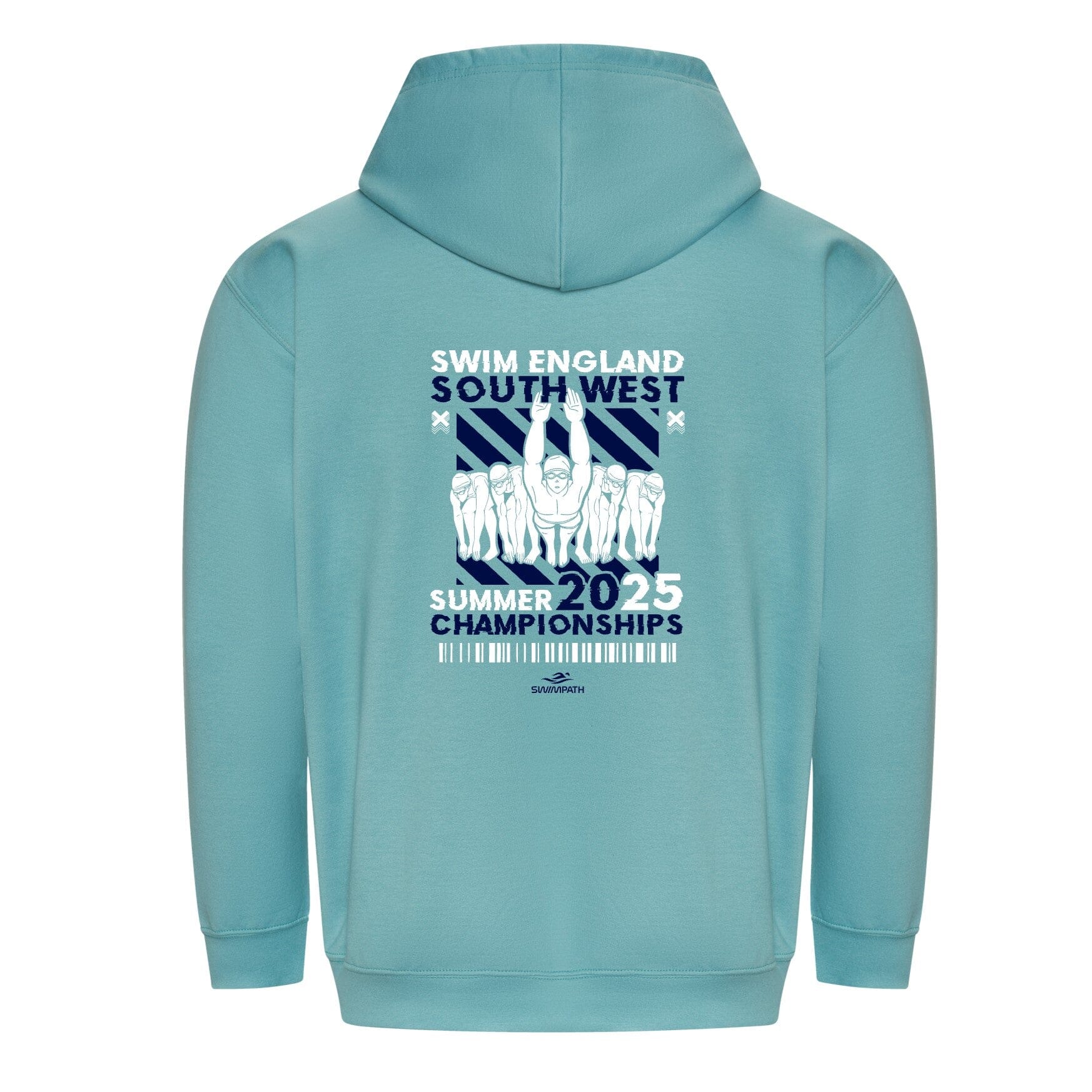 Swim England South West Summer Championships 2025 Hoodie - Seafoam Green | Comfortable Cotton Pullover for Swimming Competitions & Team Spirit