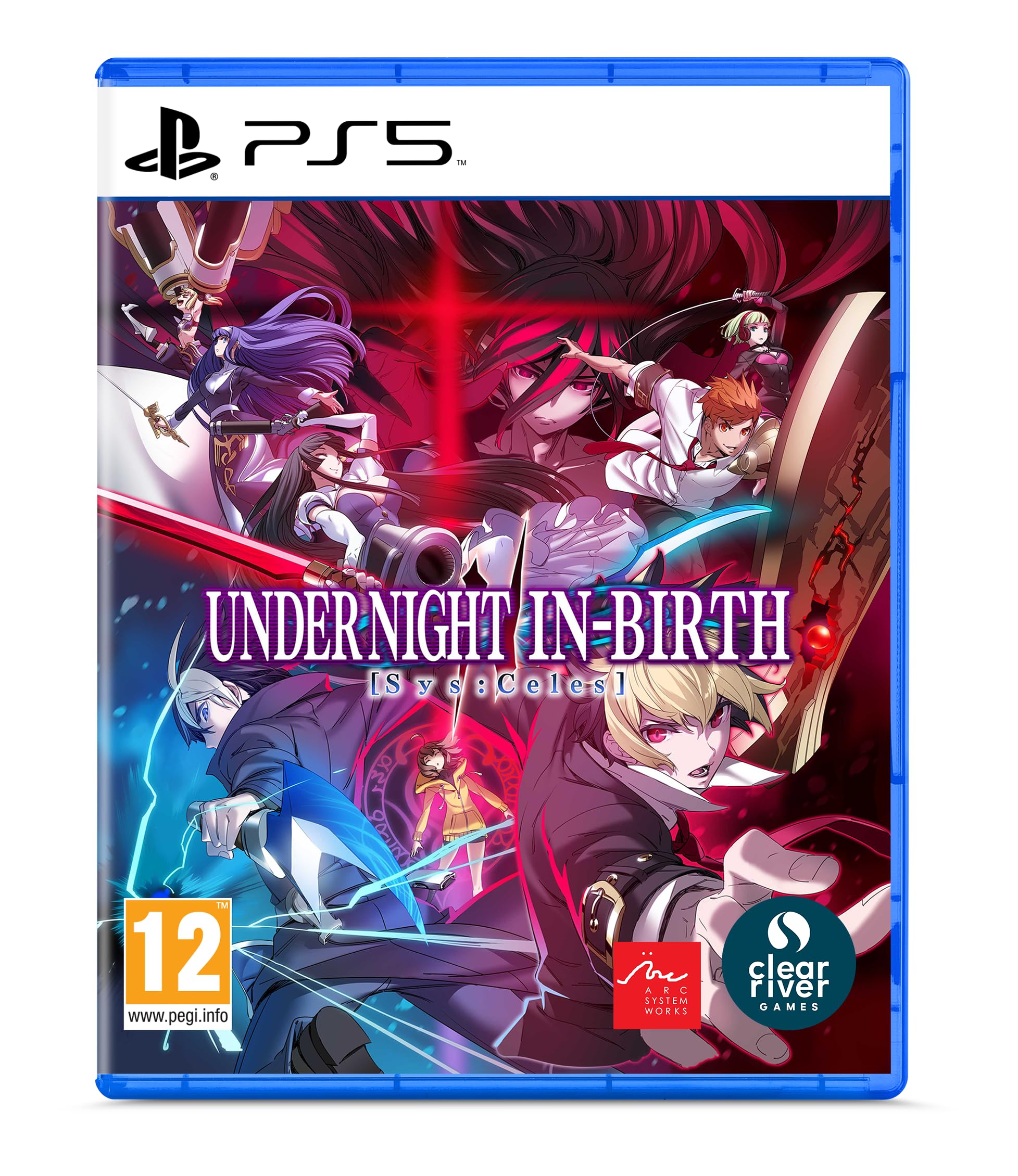 Under Night In-Birth II [Sys:Celes] PS5 Game | Fighting Video Game for PlayStation 5 | Perfect for Competitive Gaming & Anime Fans