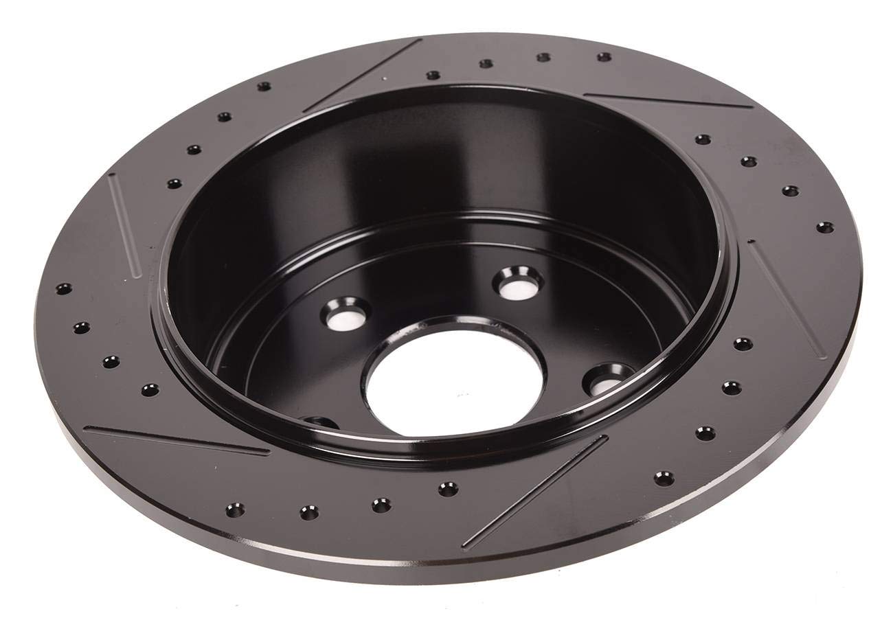 Bapmic 53040 53041 Front & Rear Brake Rotors and Ceramic Brake Pads Kit - Compatible with 2007-2017 Jeep Wrangler JK & Unlimited - Perfect for Off-Roading, Daily Driving & Heavy-Duty Performance