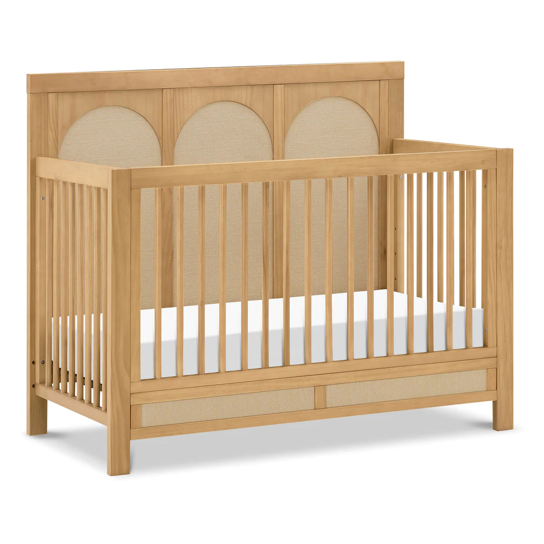 Eloise 4-in-1 Convertible Baby Crib - Toddler Bed, Daybed & Full-Size Bed - Safe & Stylish Nursery Furniture for Newborns to Teens (Perfect for Baby Rooms, Daycare Centers & Guest Bedrooms)