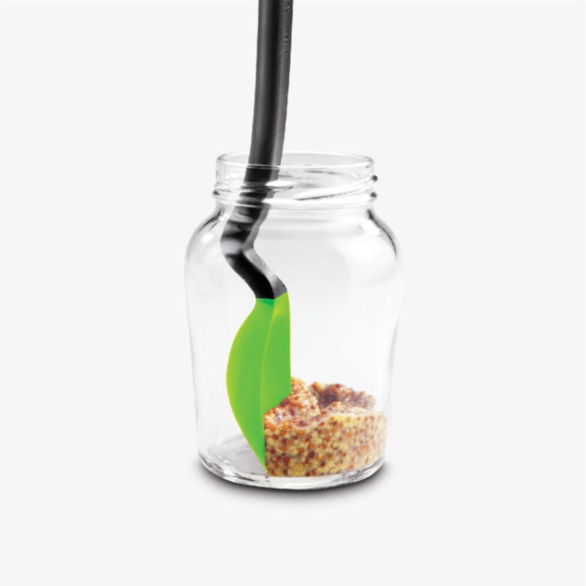 DreamFarm Mini Nylon/Silicone Scraping Spoon - Green Kitchen Utensil for Baking, Cooking & Food Prep (SH DFSU2768 GR) - Perfect for Mixing, Scooping & Serving