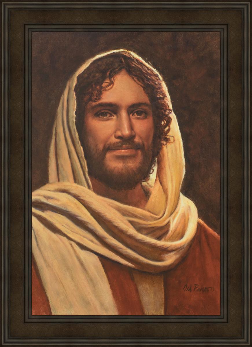 Emmanuel By Del Parson - Premium Religious Wall Art for Home & Church Decor - Perfect for Living Rooms, Bedrooms & Worship Spaces