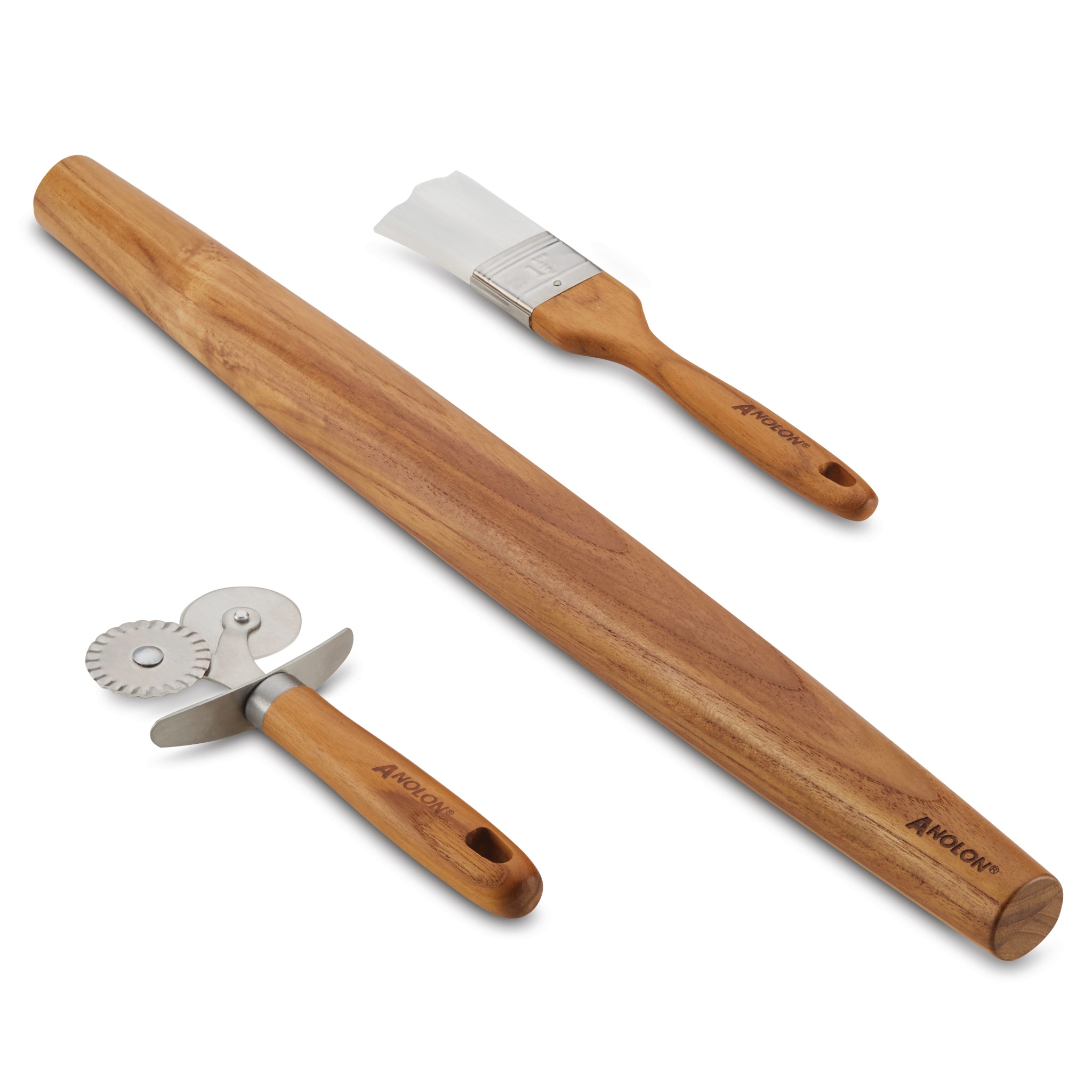 3-Piece Stainless Steel Pasta Tool Set - Spaghetti Spoon, Server & Tongs - Perfect for Cooking, Serving & Entertaining