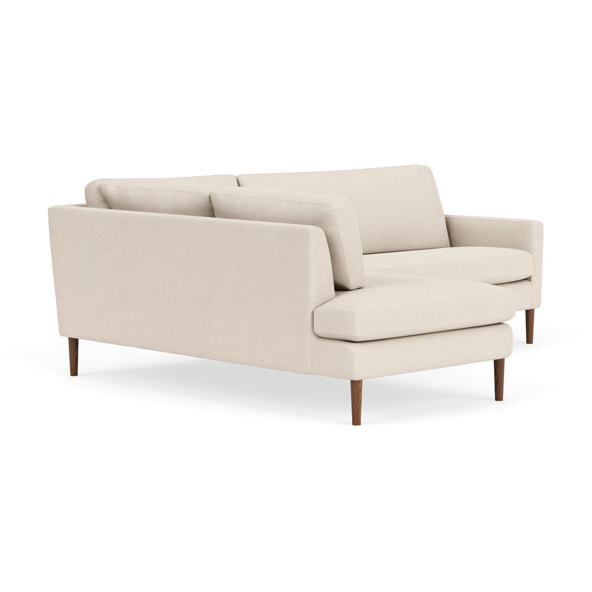 Astha Fabric Left Corner Sofa - Modern L-Shaped Sectional Couch for Living Room, Lounge & Small Spaces | Comfortable Home Furniture for Relaxing & Entertaining