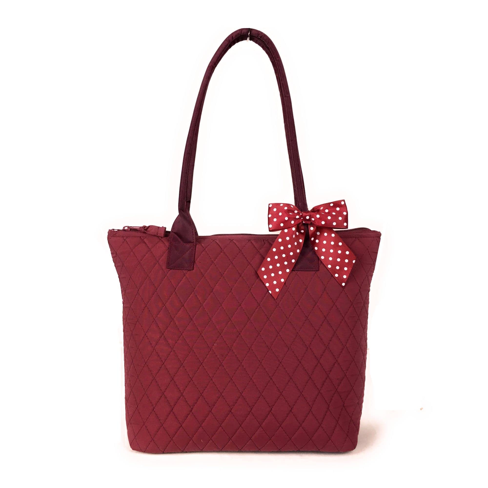 Quilted Shoulder Tote Bag for Women - Stylish Large Capacity Handbag Purse - Perfect for Work, Travel & Shopping