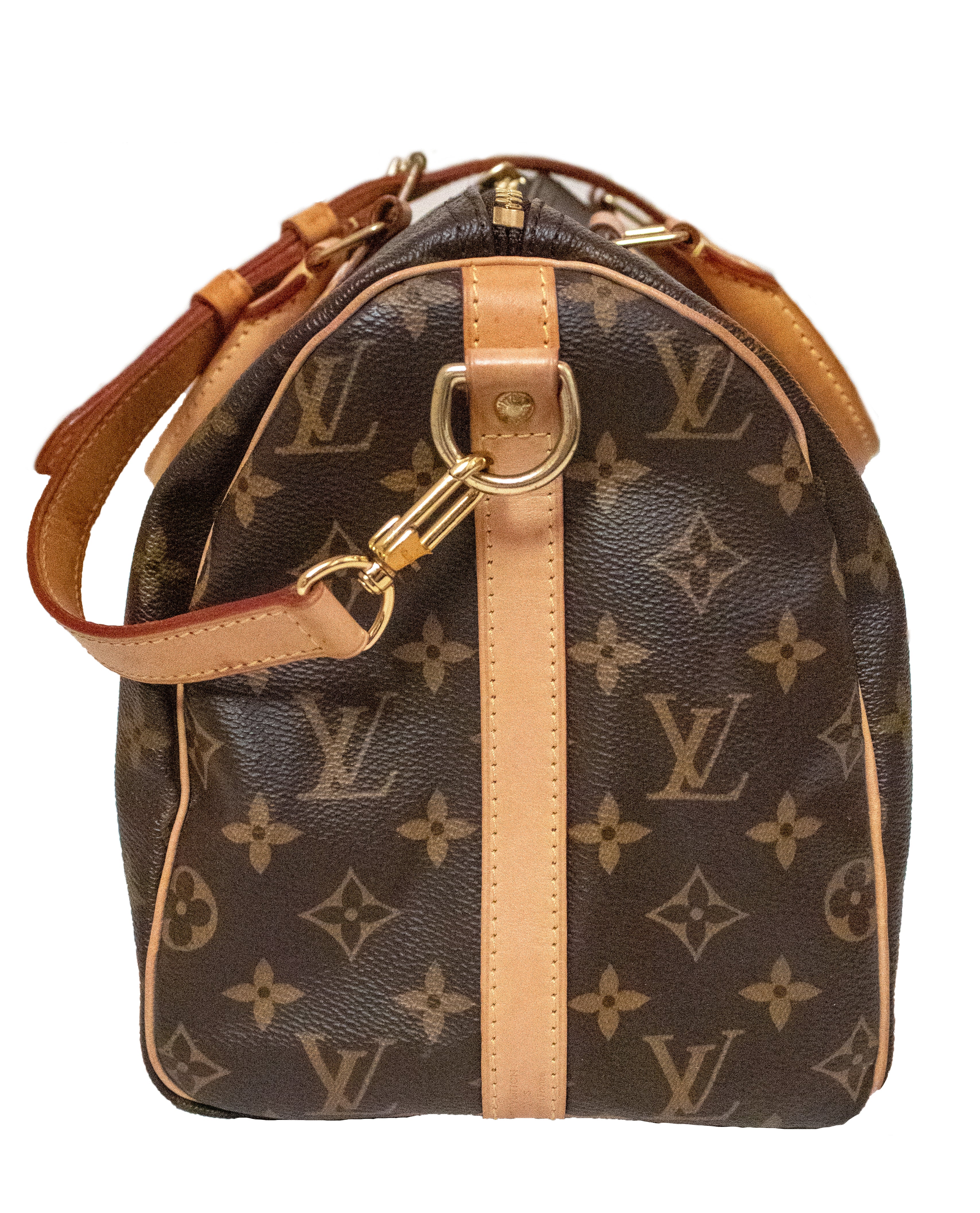 Authentic Louis Vuitton Monogram Speedy 30 Bandouliere Crossbody Bag - Luxury Designer Handbag for Women, Perfect for Work, Travel & Everyday Use