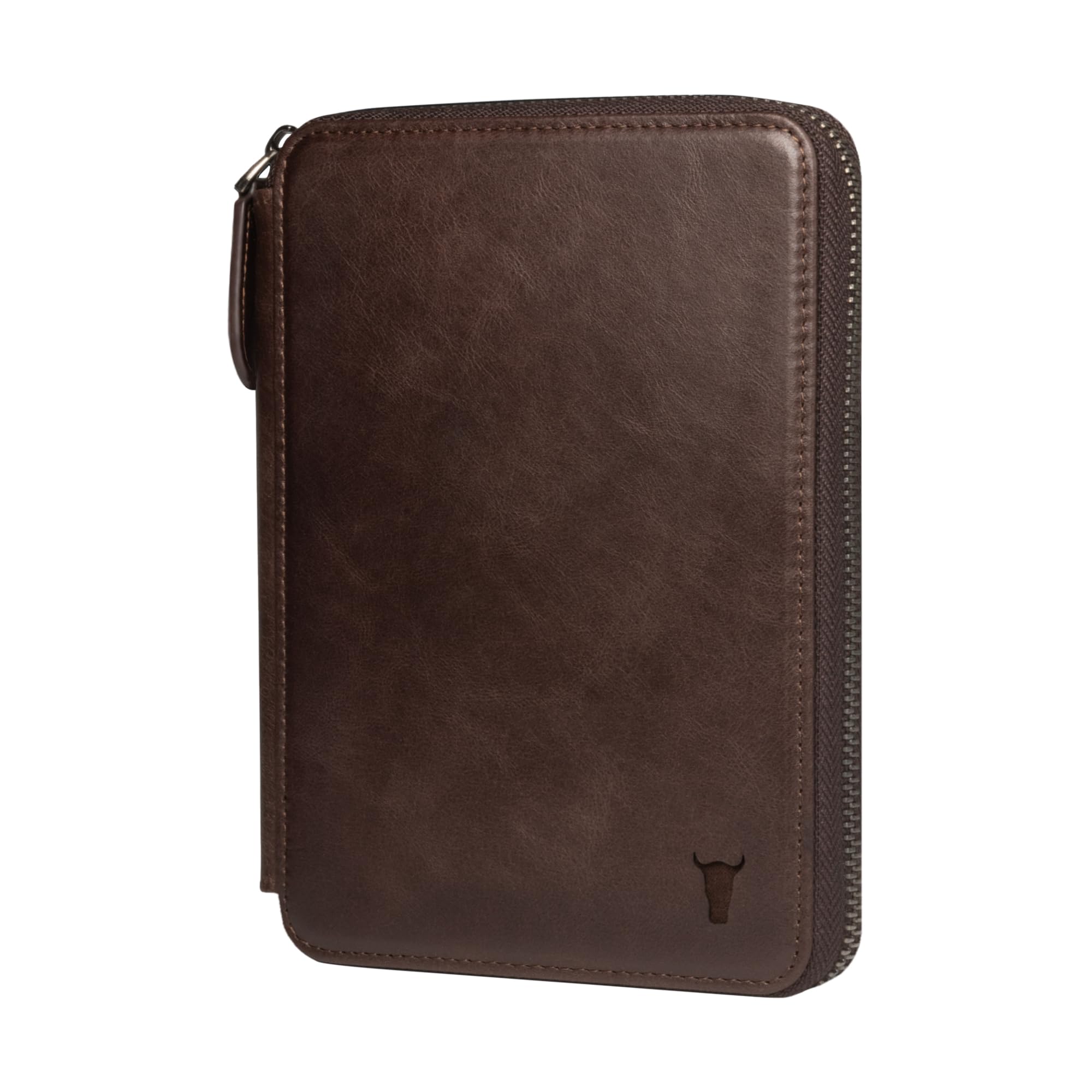 TORRO Genuine Leather Travel Wallet - RFID Blocking Passport Holder & Detachable Card Organizer for Men & Women | Perfect for Airplane Travel, Vacation & Business Trips