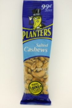 Planters Salted Cashews 1.5 oz (Pack of 36) - Bulk Snacks for Office, Parties & Healthy On-the-Go Snacking
