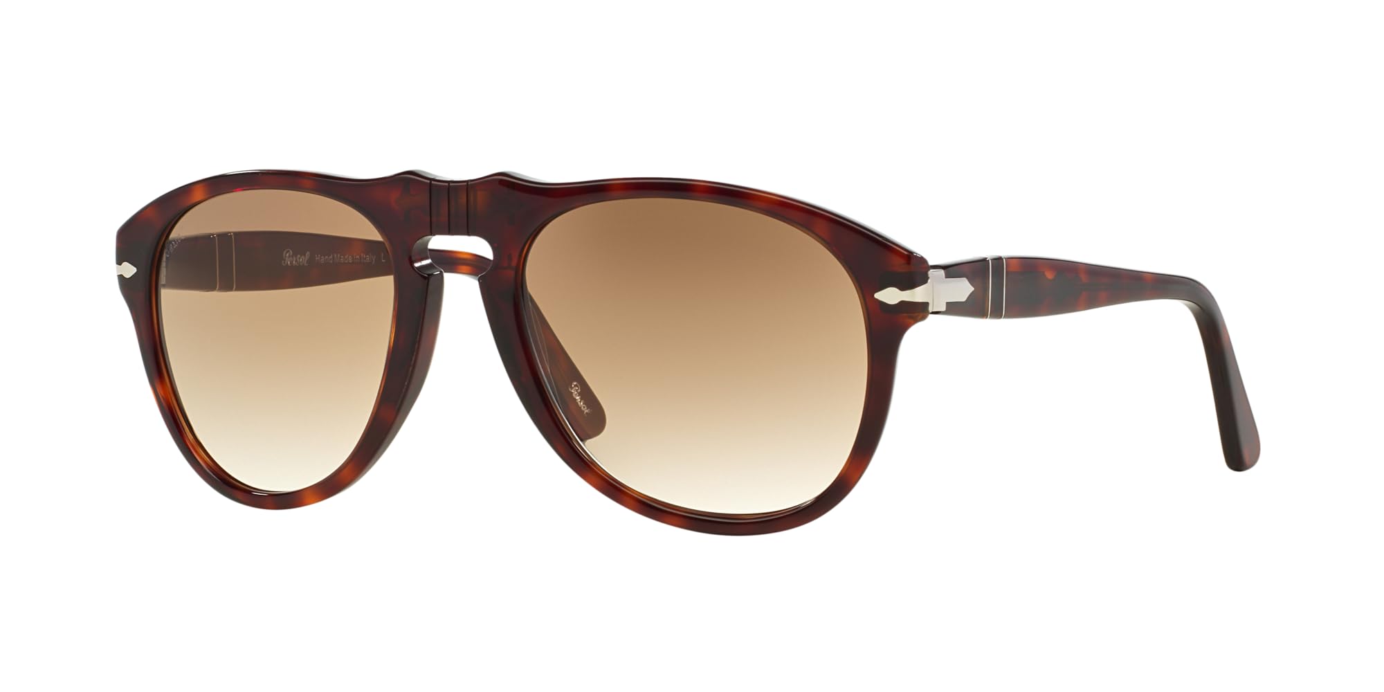 Persol PO0649 Classic Aviator Sunglasses for Men & Women – UV Protection, Polarized Lenses, Lightweight Frame – Perfect for Driving, Travel & Outdoor Activities