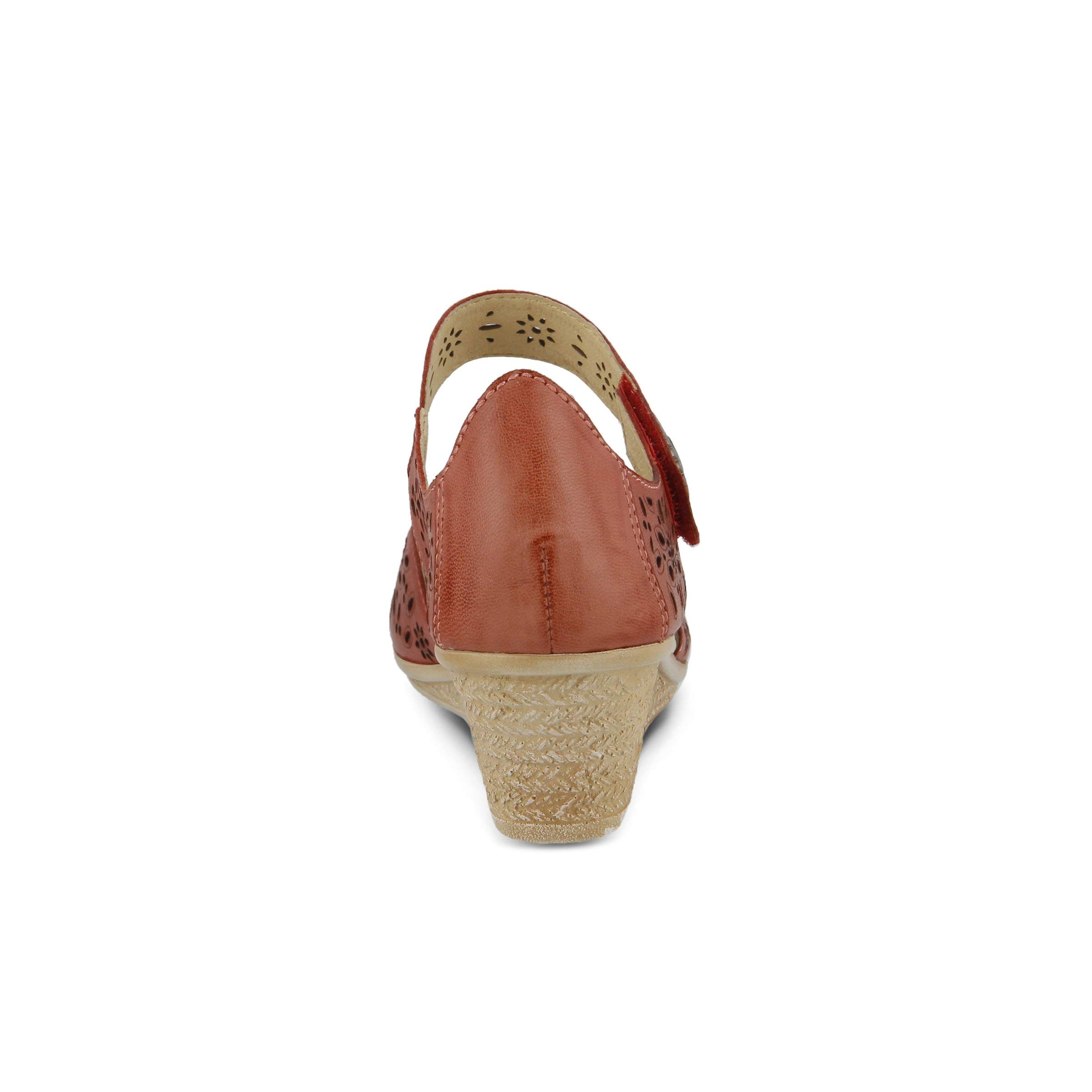 Spring Step Women's Comfortable Nougat Wedge Sandal - Perfect for Summer Outings, Beach Vacations & Casual Wear