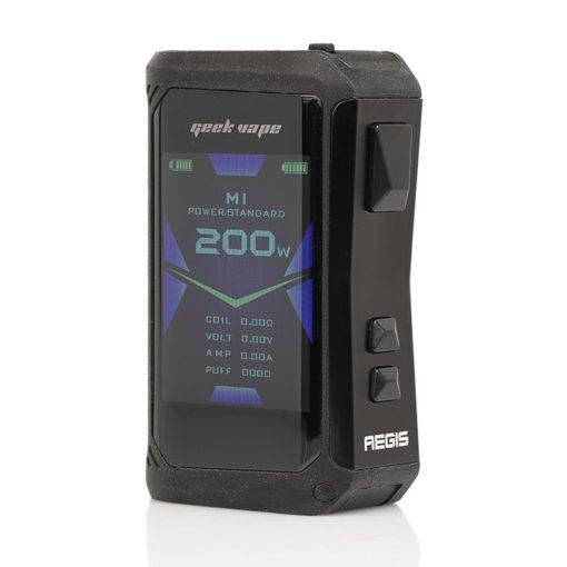 Aegis X 200W Vape Mod Kit - High Power Box Mod with OLED Screen & Waterproof Design for Cloud Chasing | Perfect for Home Use, Travel & Outdoor Vaping