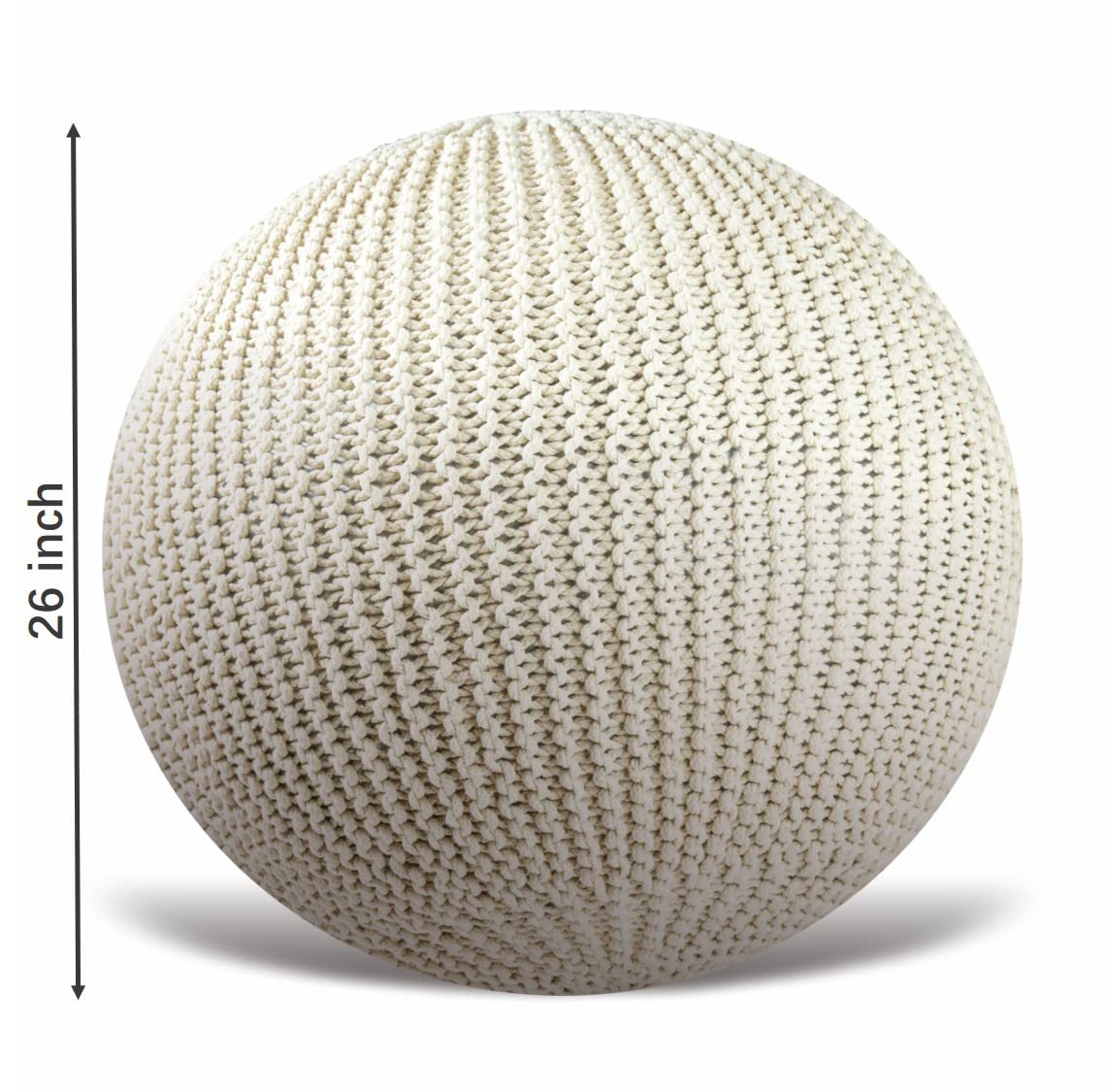 Handmade Cotton Rope Yoga Ball Chair Cover - 26