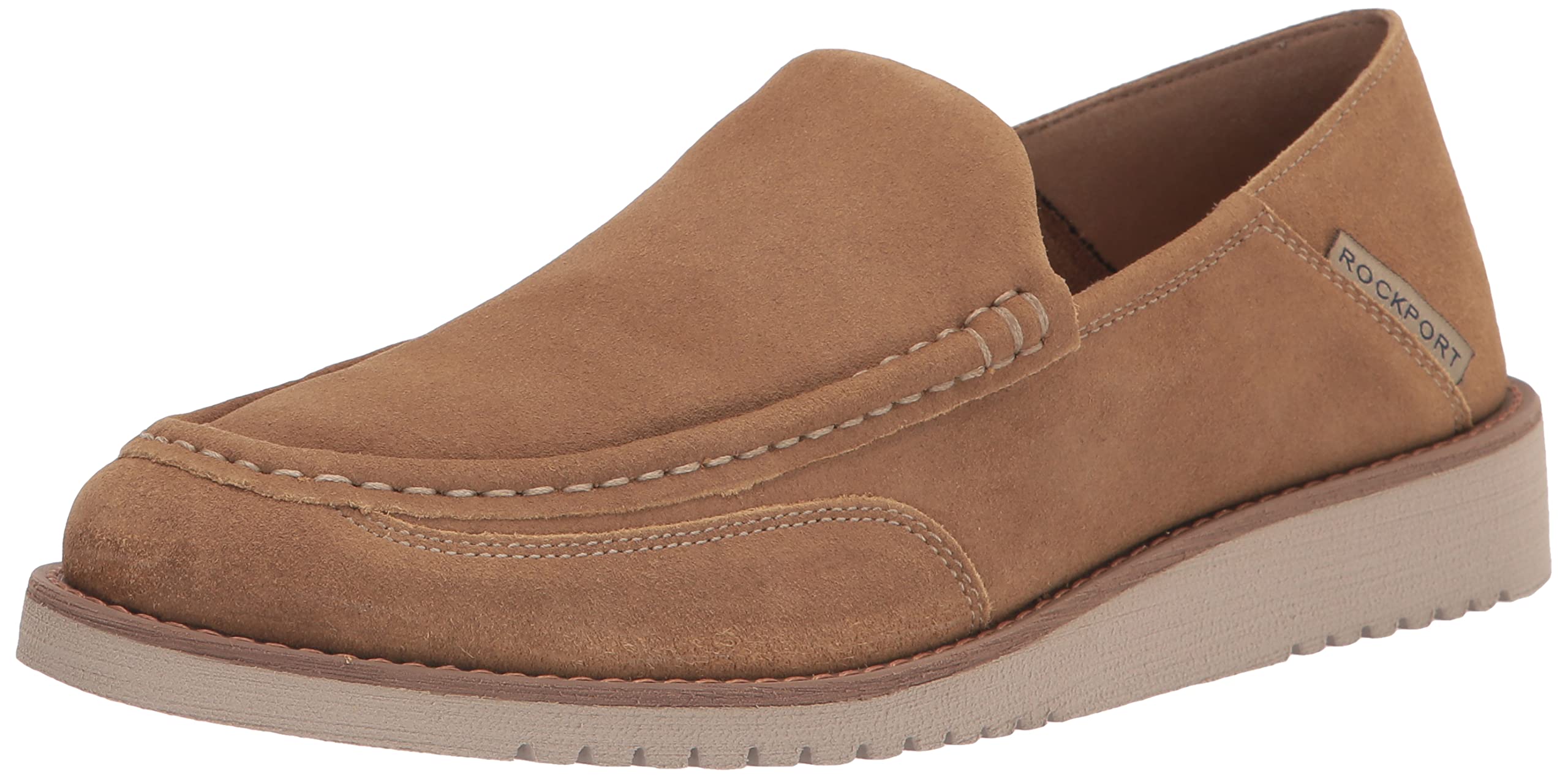 Rockport Men's Axelrod Crush Back Slippers - Comfortable Casual House Shoes for Indoor & Outdoor Use - Perfect for Lounging, Running Errands, and Travel