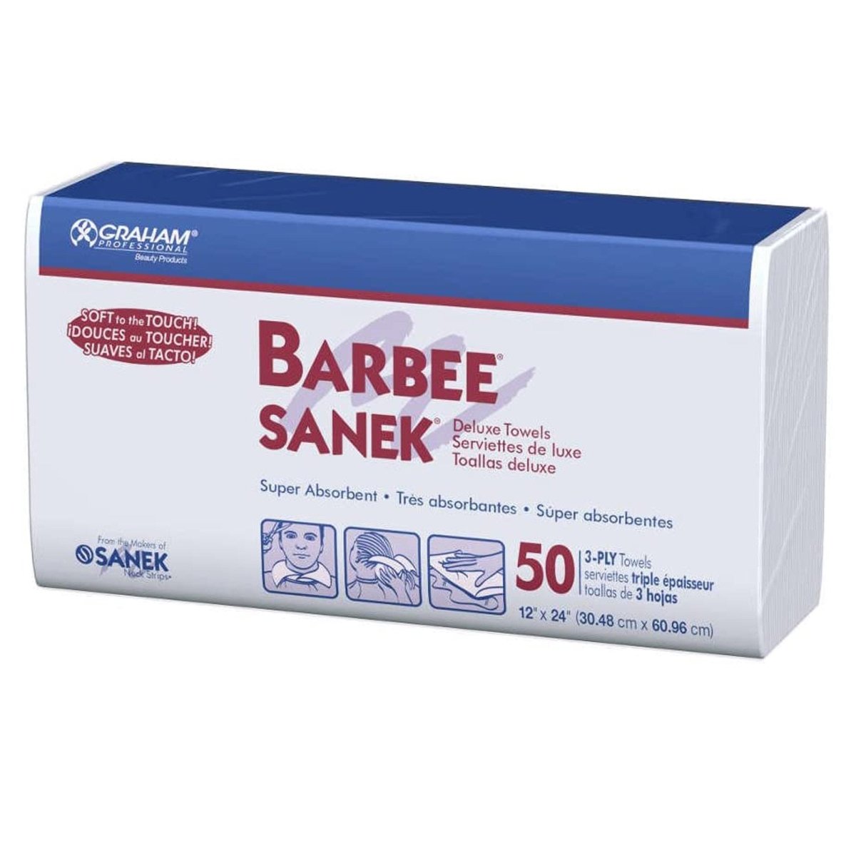 Barbee White Procedure Towels - Premium Medical Grade Disposable Towels for Hospitals, Clinics & Tattoo Parlors - Soft, Absorbent & Sterile - Ideal for Medical Procedures, First Aid & Tattoo Aftercare