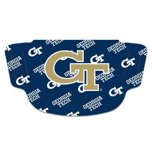 WinCraft NCAA Unisex Fan Gear Face Mask - Reusable Cloth Face Covering for Sports Fans, Team Spirit, Game Day & Everyday Protection