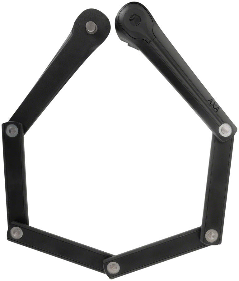 AXA 85 Folding Bike Lock with Bosch Battery Pack - Secure Tube Style Bottle Cage Mount | Perfect for Urban Commuting, Road Bikes & E-Bike Security