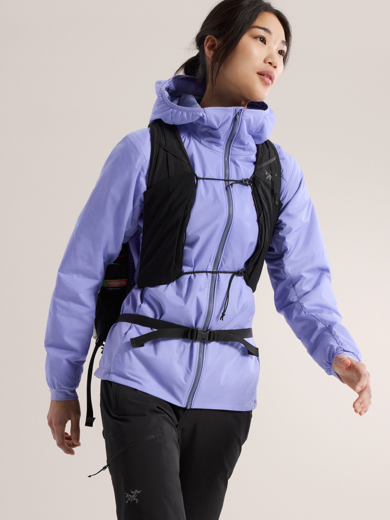 Atom Hoody Women's Lightweight Fleece Jacket - Cozy Winter Outerwear for Hiking, Running & Casual Wear