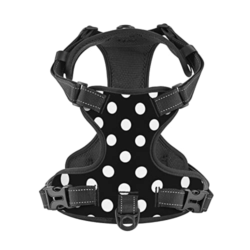 White Black Polka Dot