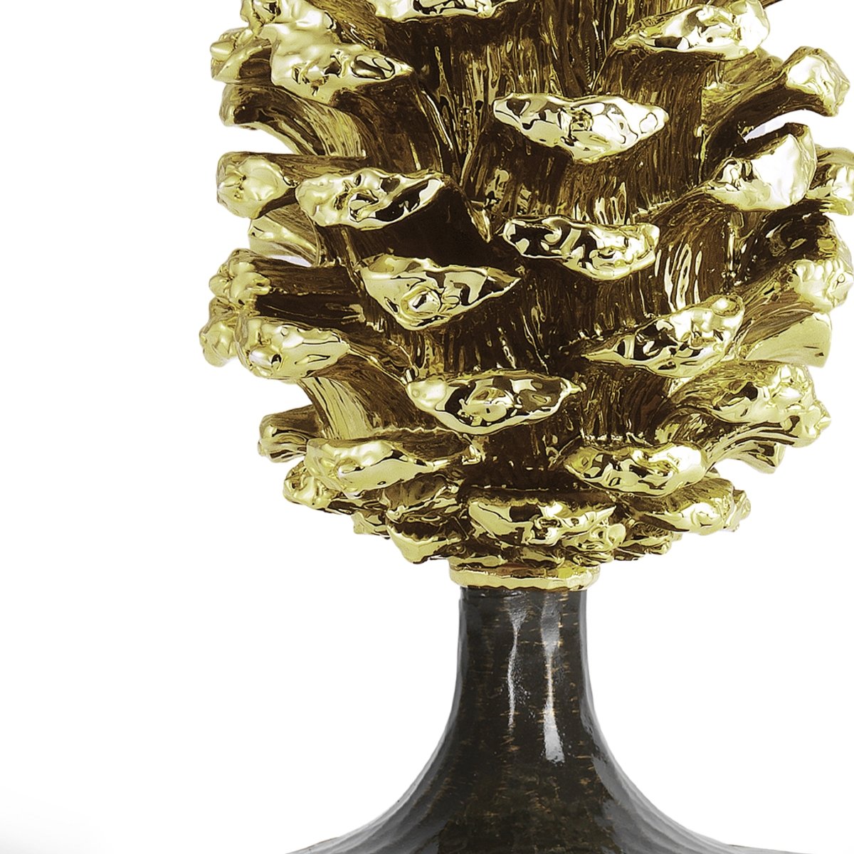 Festive Pine Cone Stocking Holder for Christmas - Rustic Holiday Decor for Fireplace Mantel and Home Decorations