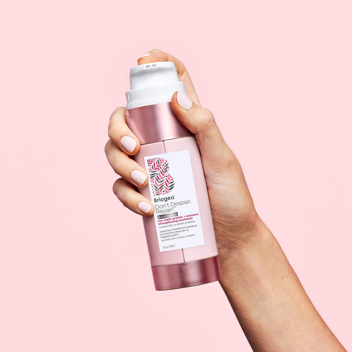 Rice Water Protein & Moisture Strengthening Hair Treatment for Dry & Damaged Hair – Repair & Hydrate for Shiny, Healthy Locks – Perfect for Daily Use & Post-Color Care