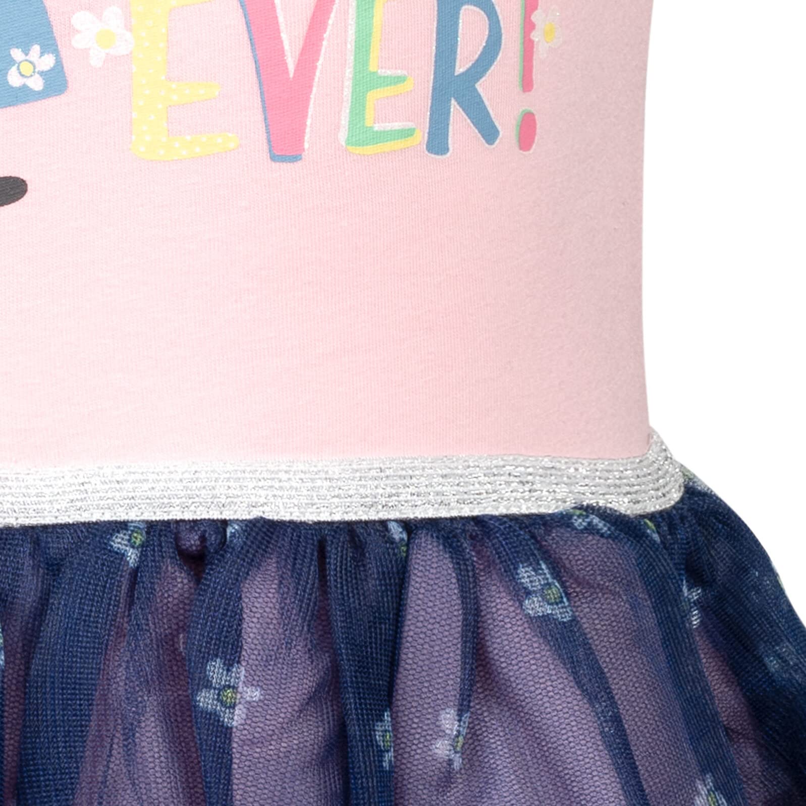 Peppa Pig Girls Short Sleeve Cotton Dress for Toddler to Little Kid - Cute Playtime & Party Outfit for Preschoolers
