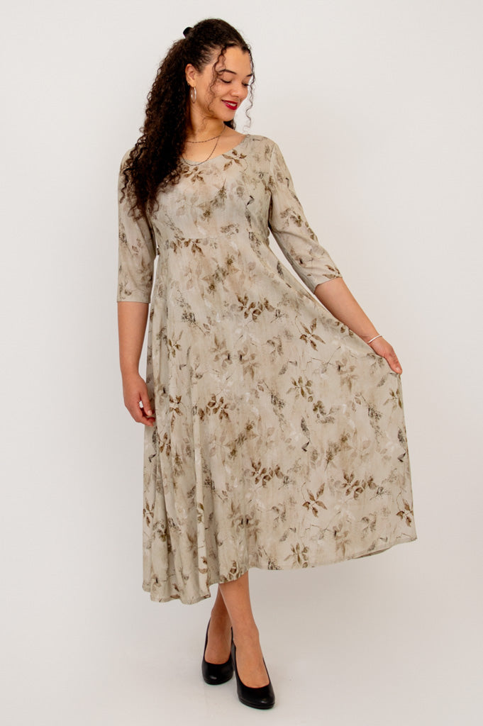 Elegant Coco Dress for Women - Soft Linen Bamboo Fabric - Perfect for Summer Outings, Beach Vacations & Casual Wear