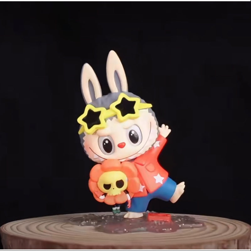 Labubu Pop Mart Hand in Hand Series - Embrace the Breeze Limited Edition Vinyl Figure | Cute Collectible Art Toy for Anime Fans & Home Decor | Perfect for Display, Gifts & Kawaii Aesthetic Collections