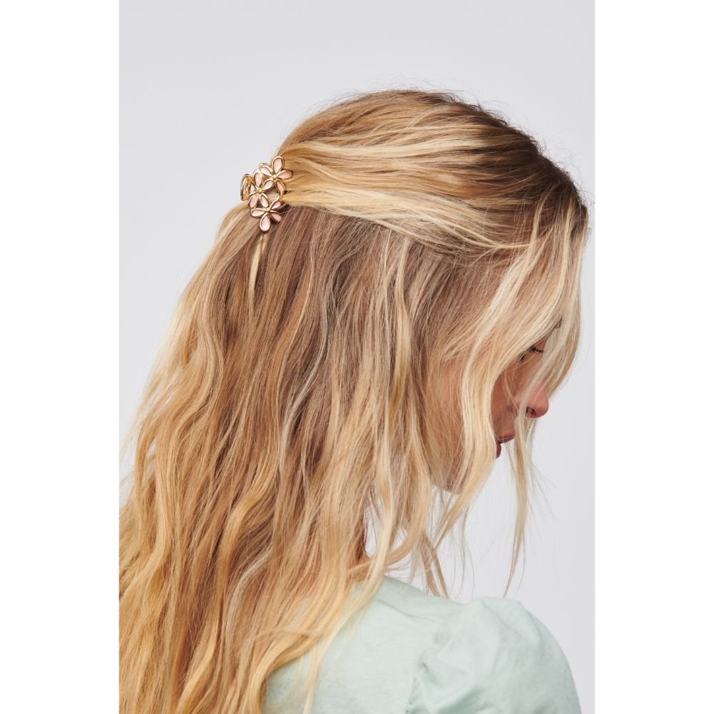 Elegant Flower Design Hair Clips - 2 Pack Non-Slip Hair Claws for Women & Girls - Perfect for Parties, Weddings & Everyday Styling