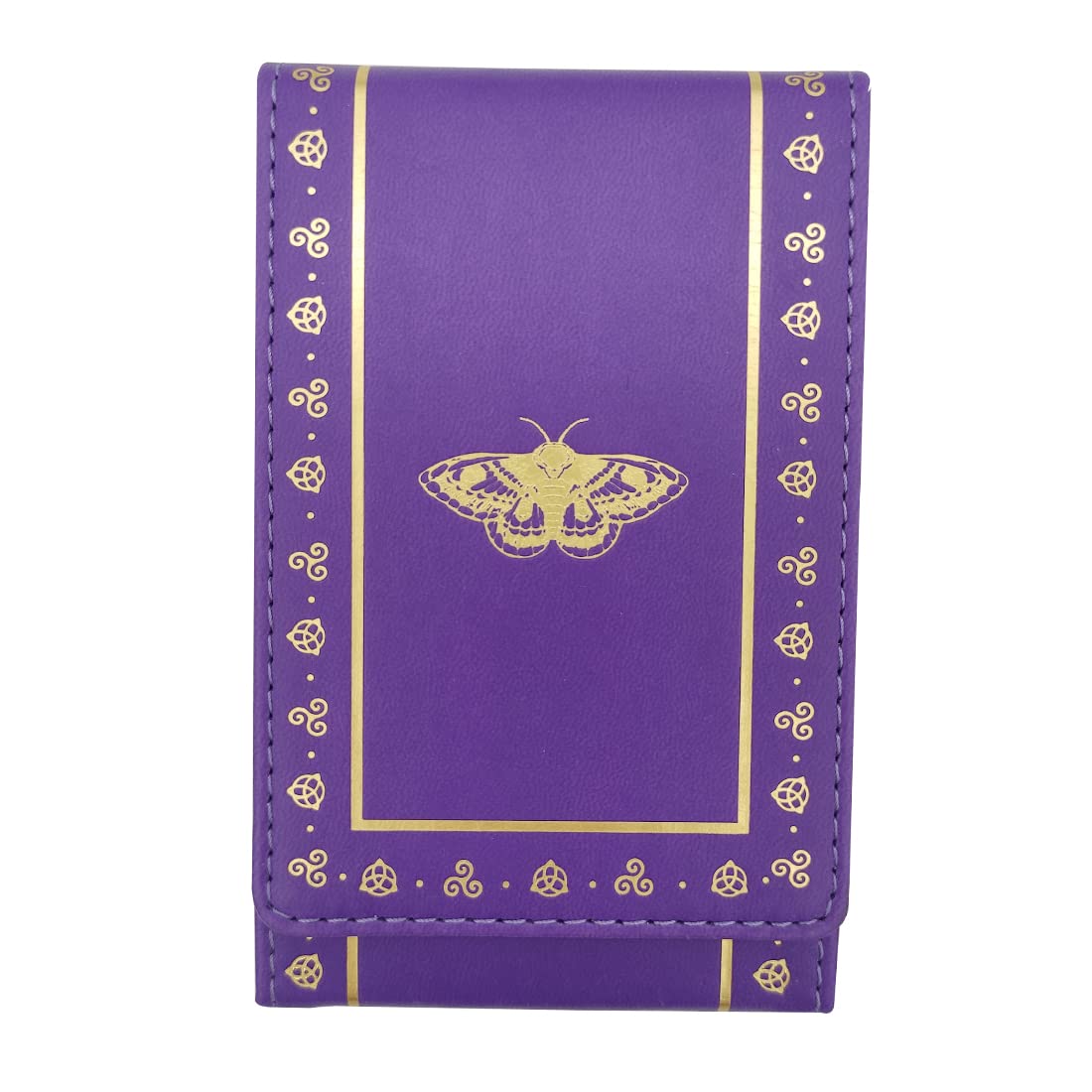 Premium Leather Tarot Card Holder Case for Standard Size Tarot Cards (2.75