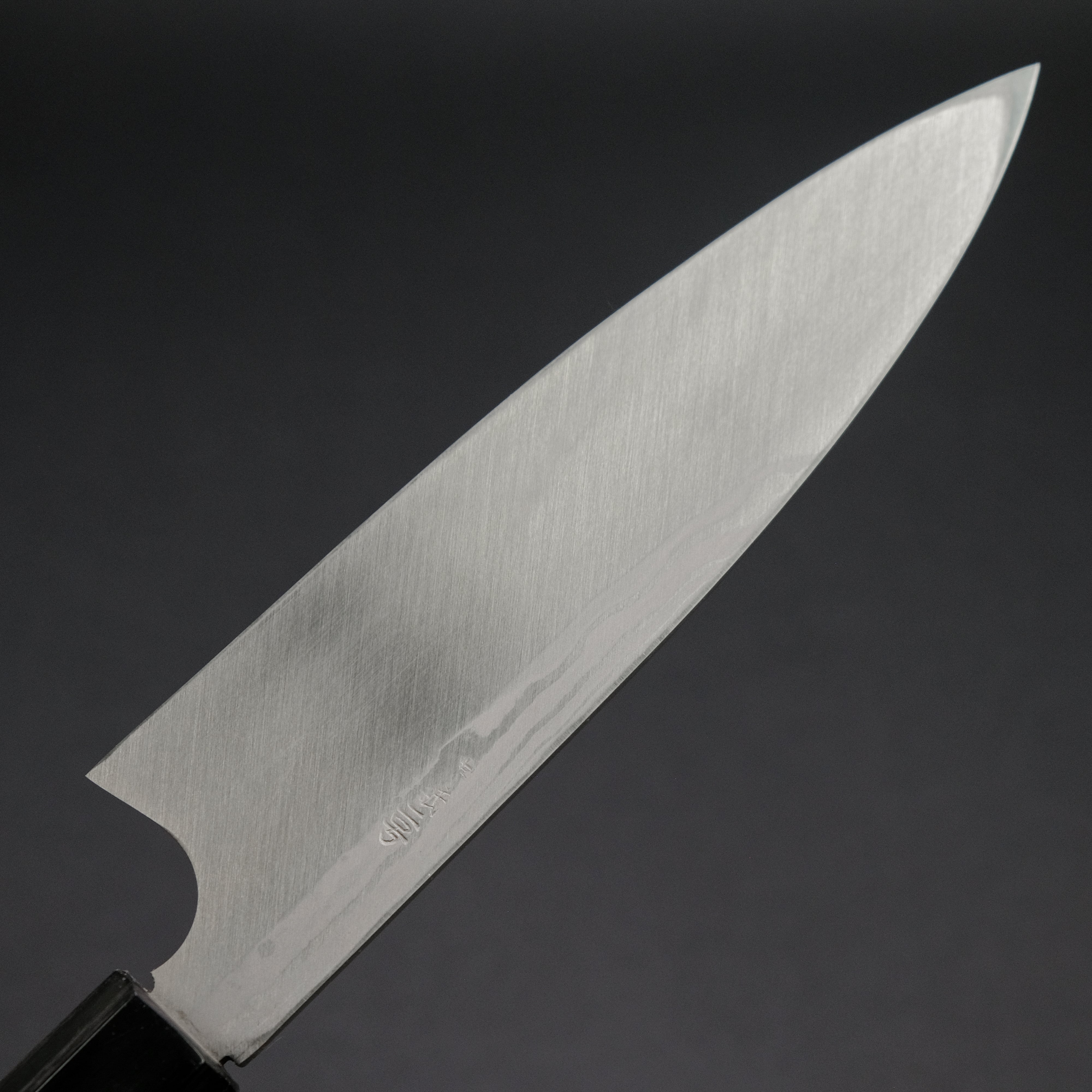 Premium Kitaoka Blue #2 Suminagashi Funayuki Japanese Kitchen Knife 180mm - Ebony Wood Handle - Perfect for Sushi, Sashimi & Precision Vegetable Cutting