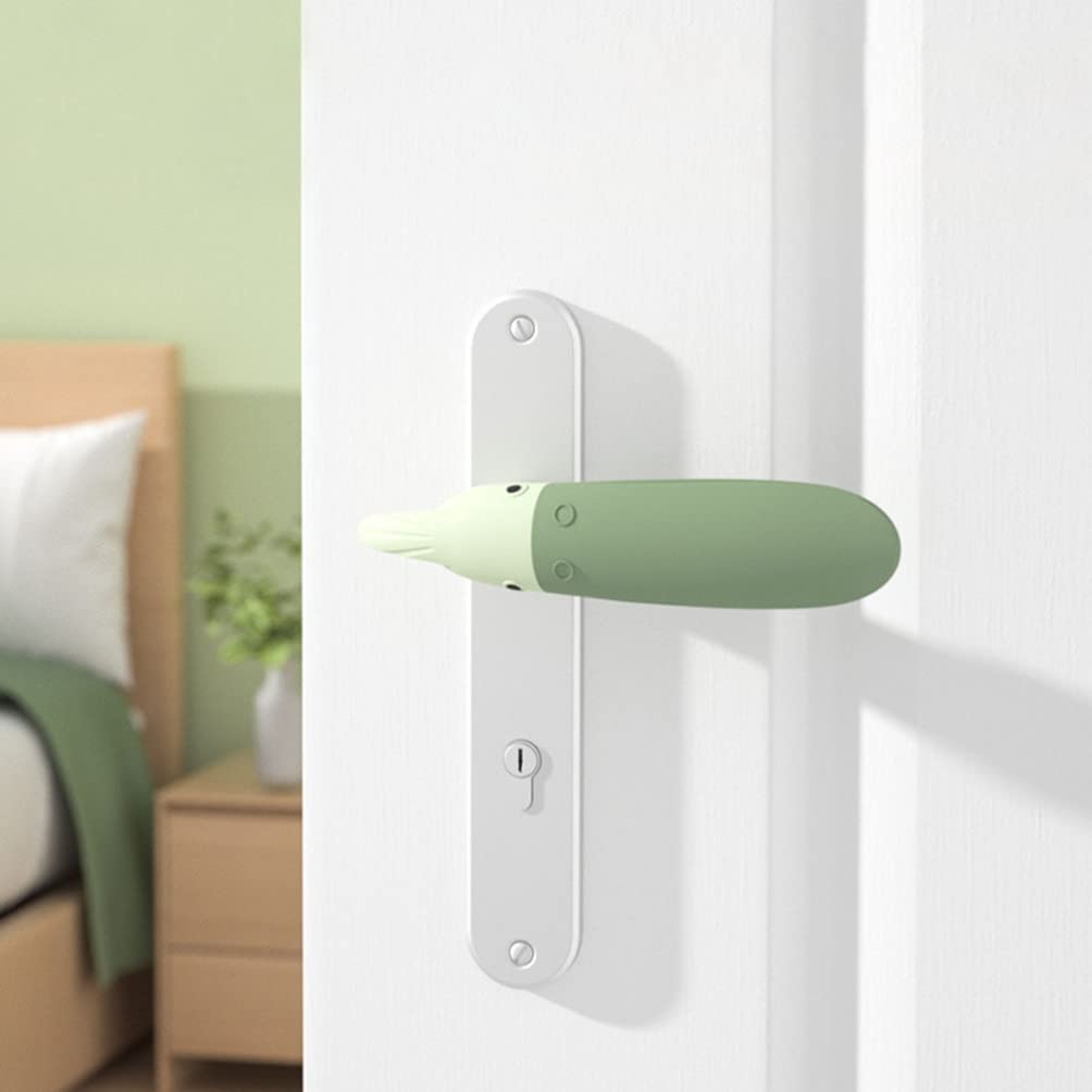 Kids Silicone Doorknob Cover - Soft Handle Protector for Doors, Childproof Safety Grip for Home & Baby Proofing - Perfect for Toddler Safety & Household Use