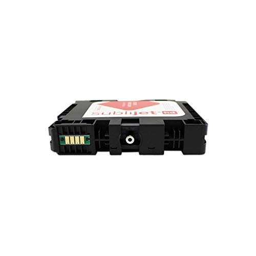 Sawgrass SubliJet HD Sublimation Ink Cartridge - Yellow (29ml) for SG400 & SG800 Printers | Compatible with Sawgrass 209094 | Includes Heat Resistant Sublimax Tape | Perfect for T-Shirts, Mugs & DIY Sublimation Projects