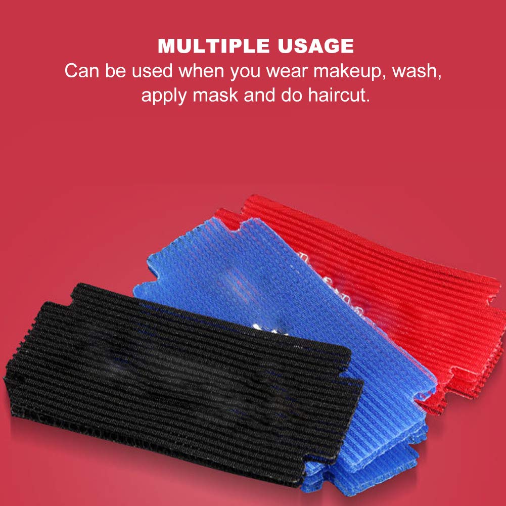 3 Pairs Fringe Hair Grips - Salon & Girls Hair Styling Accessories for Secure Hold