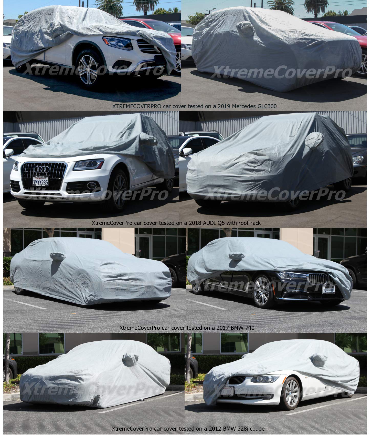 2024 Buick Enclave Car Cover - XTREMECOVERPRO Platinum Series Waterproof Outdoor Car Cover for 2019-2025 Models, Heavy Duty Grey Vehicle Protection (Perfect for Parking, Travel & Extreme Weather Protection)