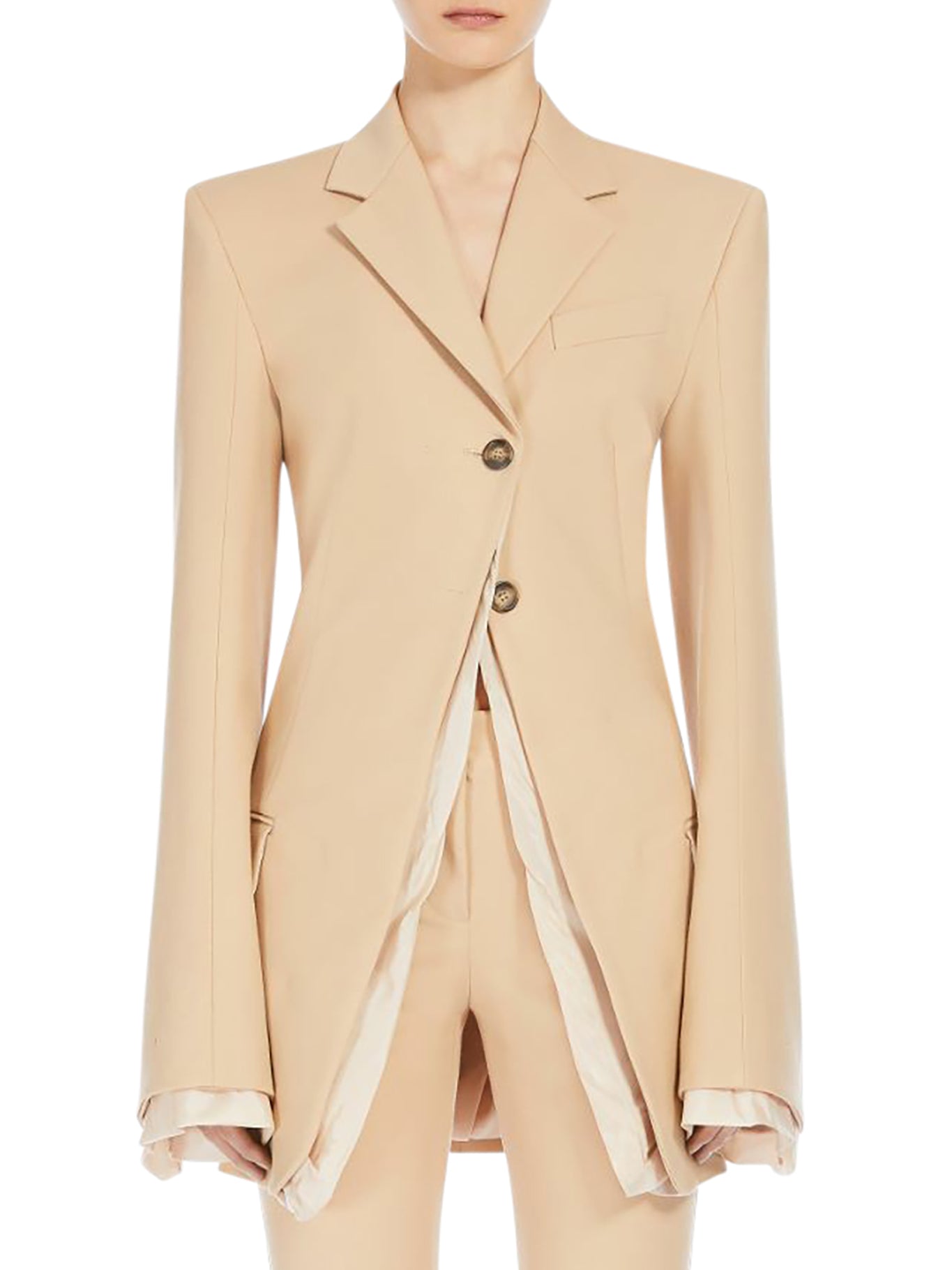 Stylish Fitted Stretch Blazer for Women - Slim Fit Office Jacket with Comfortable Stretch Fabric - Perfect for Business Meetings, Workwear & Formal Occasions