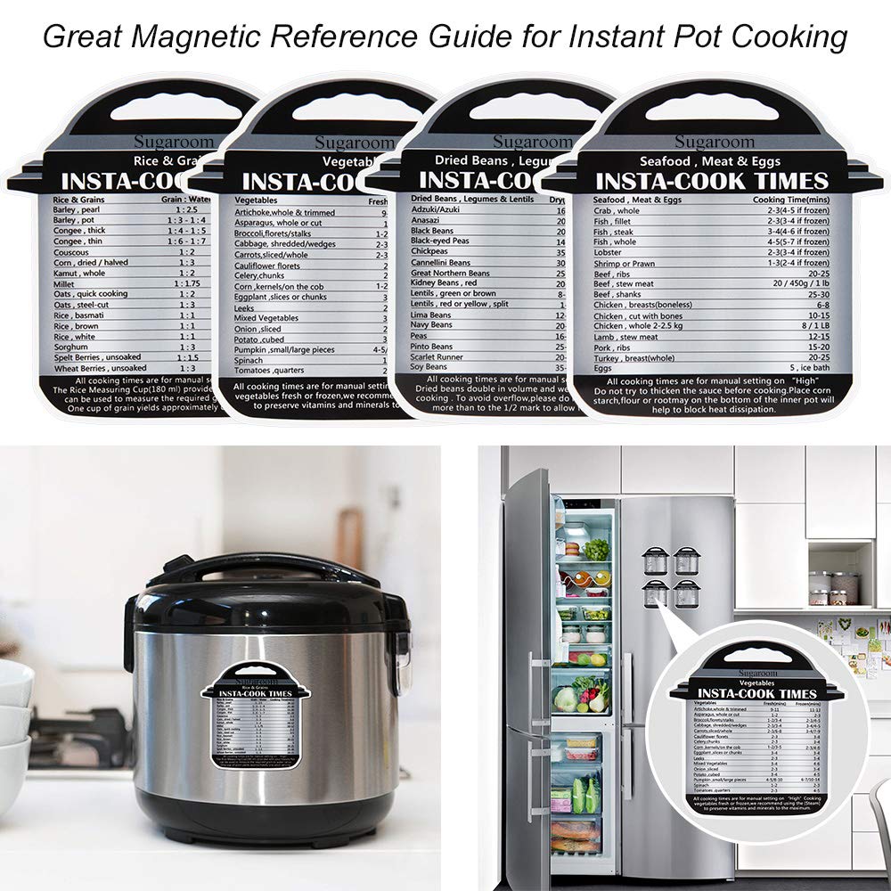 Instant Pot Accessories Set - 6 qt & 8 qt Pressure Cooker Steamer Baskets, Springform Pan, Egg Rack, Egg Bites Mold | Compatible with Sugaroom & Instant Pot | Perfect for Meal Prep, Steaming Vegetables, Baking Cheesecakes & Making Egg Bites