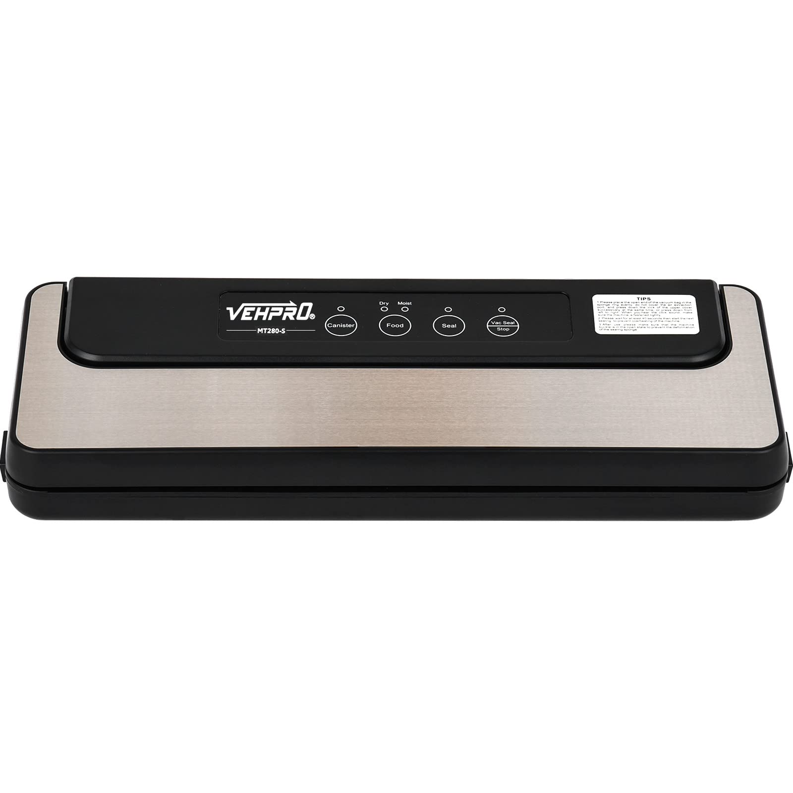 Melupa Automatic Vacuum Sealer Machine for Food Preservation | Compact & Portable Food Saver with Multinational Certifications | Perfect for Meal Prep, Sous Vide & Long-Term Food Storage