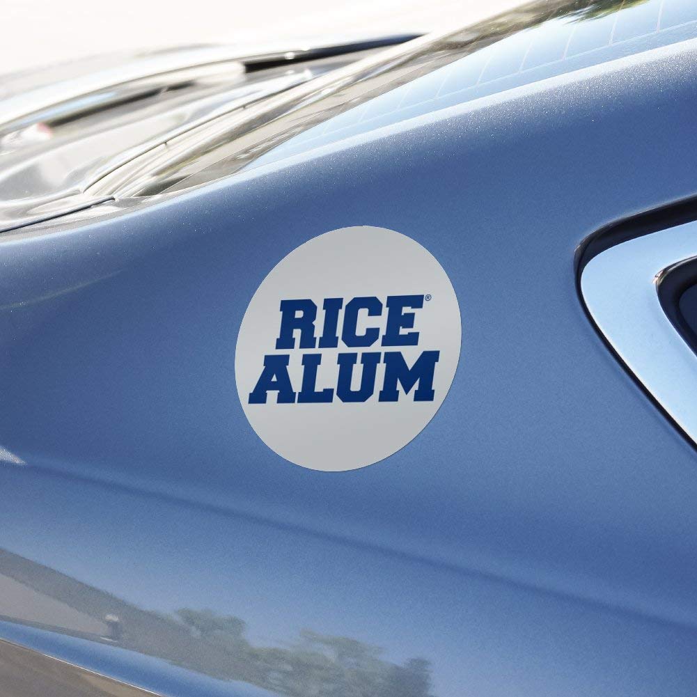 Rice University Owls Alumni Car Window Decal - Durable Bumper Sticker for Cars, Trucks & Laptops - Show School Pride on Your Vehicle or Devices