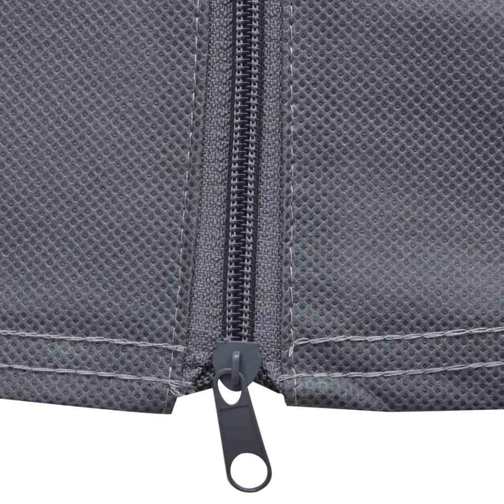 vidaXL RV Cover - Waterproof, Breathable & UV-Resistant Camper Top Cover for Caravans & Campers | Perfect for Outdoor Camping & Travel Protection - Gray