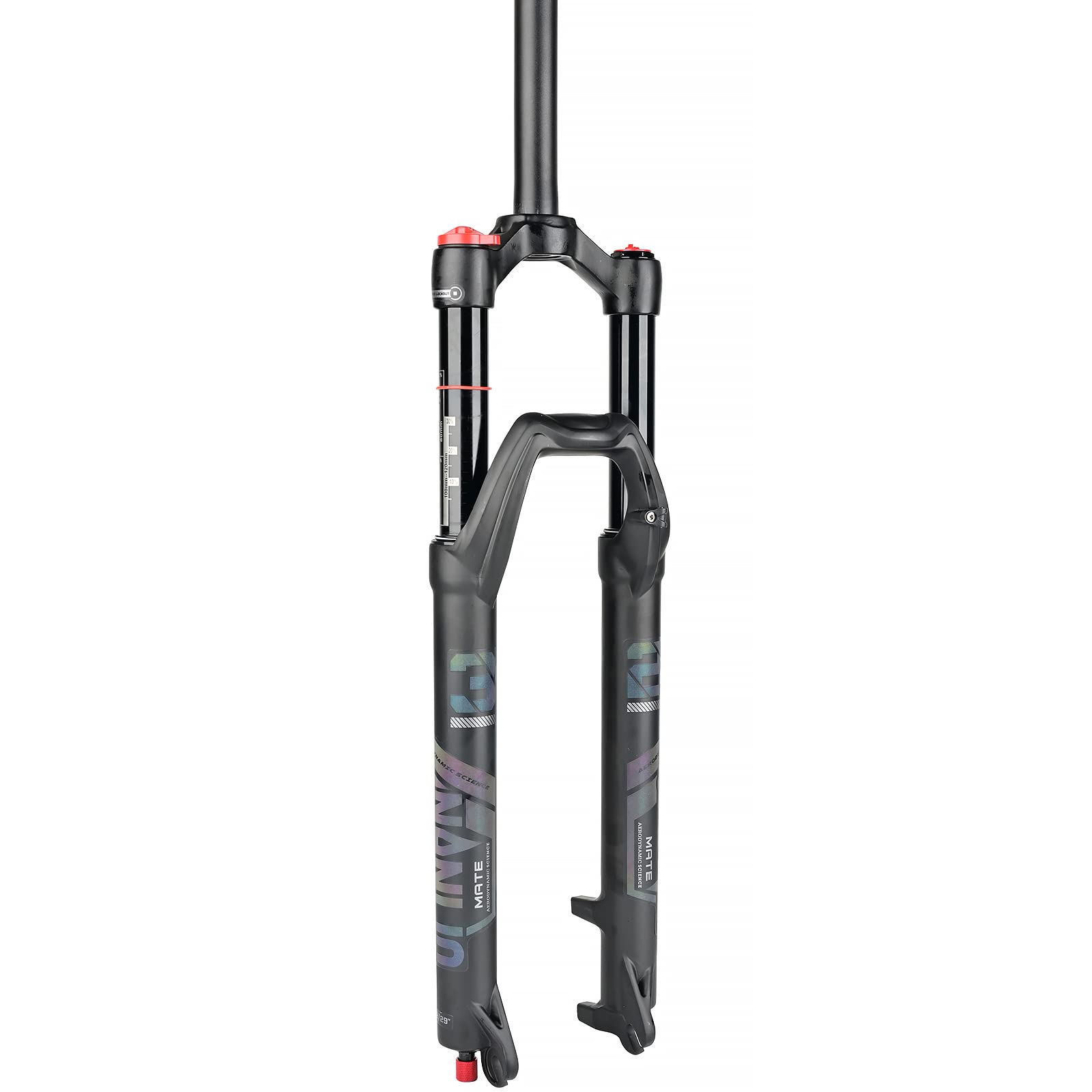 **Mate Bicycle Suspension Forks – 26/27.5/29 Inch Oil & Air MTB Fork – Rebound Adjustment – 120mm Travel – Perfect for Trail Riding & Downhill Mountain Biking**
