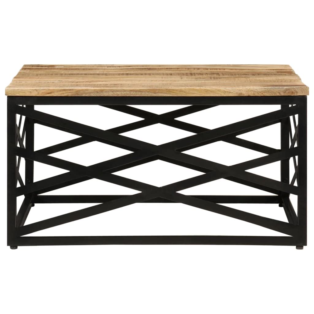 Solid Mango Wood Coffee Table - 26.8